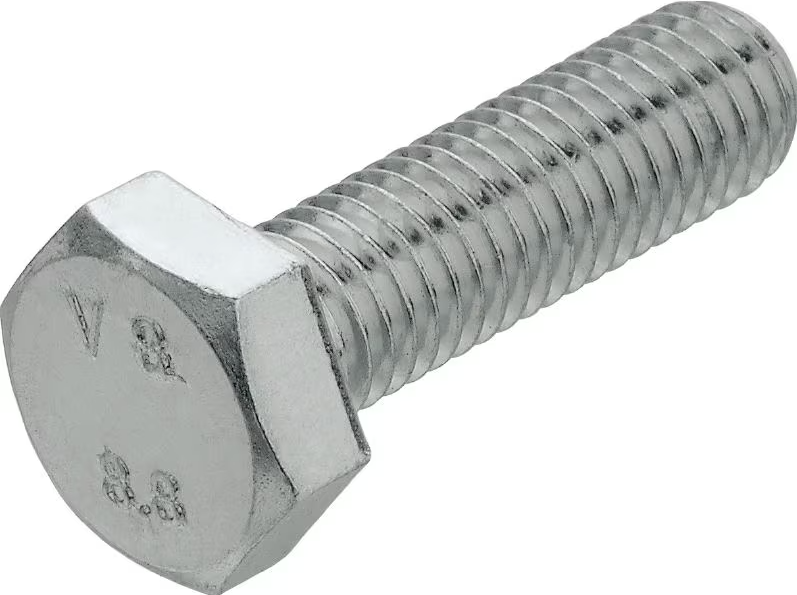 Tornillo hexagonal DIN 933 M6x60 8.8 Zincado