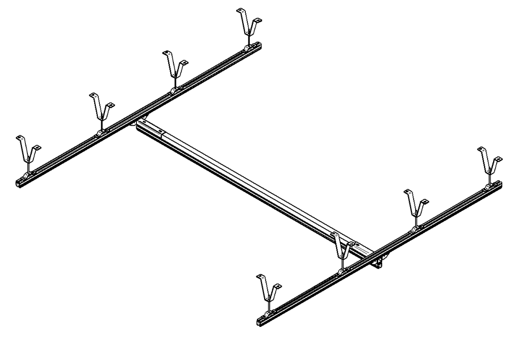 H 5x3x15cm (railes)