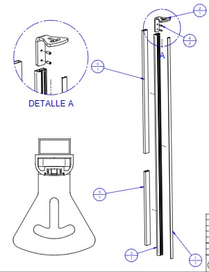 Poste columna