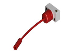 [60A124 (SHS26)] Switch stop (cuerda roja)