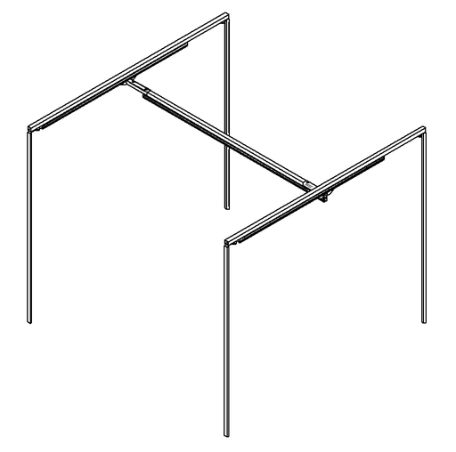 H 3x3x4postes (railes) MRR