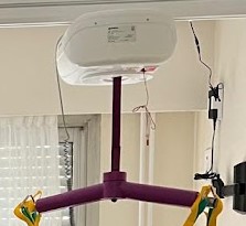 [FIX-T] GRÚA CARIMA FIX-T 200KG + PERCHA + CARGADOR