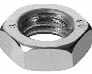 [26A091 CONSUMIBLE] Tuerca hexagonal baja DIN 936 M10 Zincado